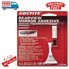 Rearview Mirror Permanent Bond Adhesive Glue For Metal Button Windshield Mount Rearview Mirror Permanent Bond Adhesive Glue For Metal Button Windshield Mount