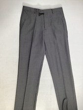 Mens Angelo Rossi Grey Dress Pants Size 32W NEW