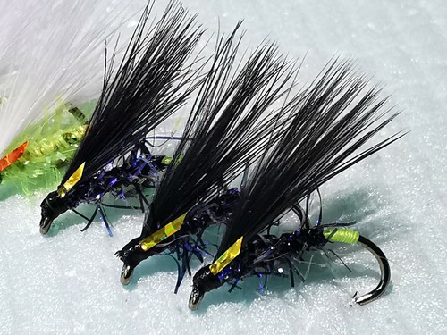10 PEQUEÑOS GANCHOS KAMASAN Cormorán 3D Trucha Moscas Talla 12 - Imagen 6 de 9