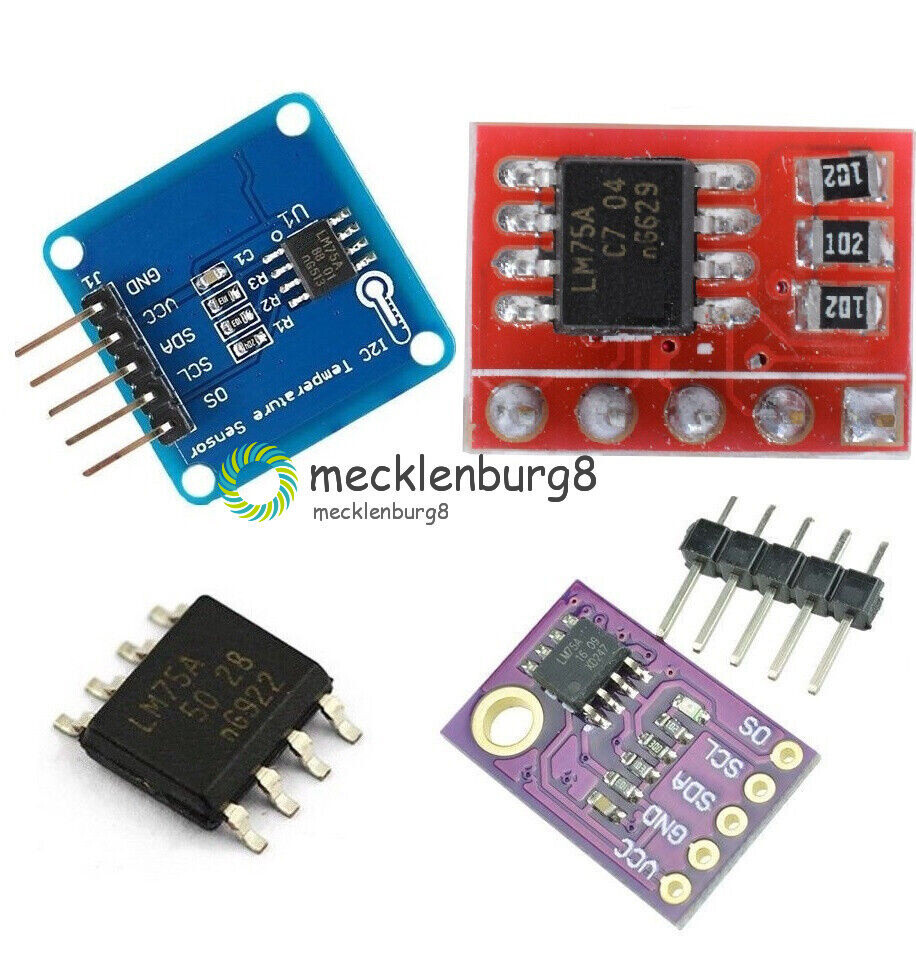 HiLetgo 2pcs LM75 LM75A Temperature Sensor High Speed I2C Interface High Precision Development Board - Foto 14