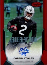 2017 Certified Potential Signatures RED #42 Gareon Conley Autograph 75 RAIDERS