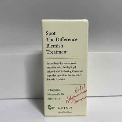 AXIS-Y Spot The Difference Blemish Treatment 15ml - USA Seller - Exp 05/2026