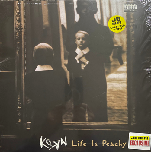 Korn – Life Is Peachy (2022) Epic orange & black vinyl Ltd