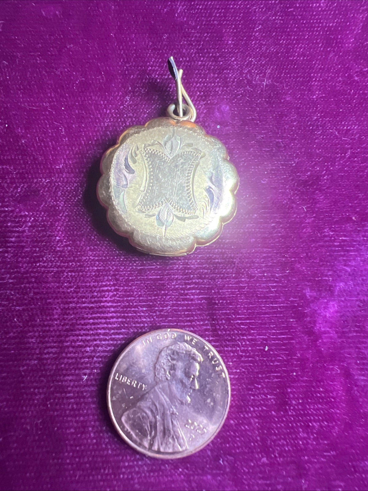 Multi Tone Gold Filled Locket - image 1