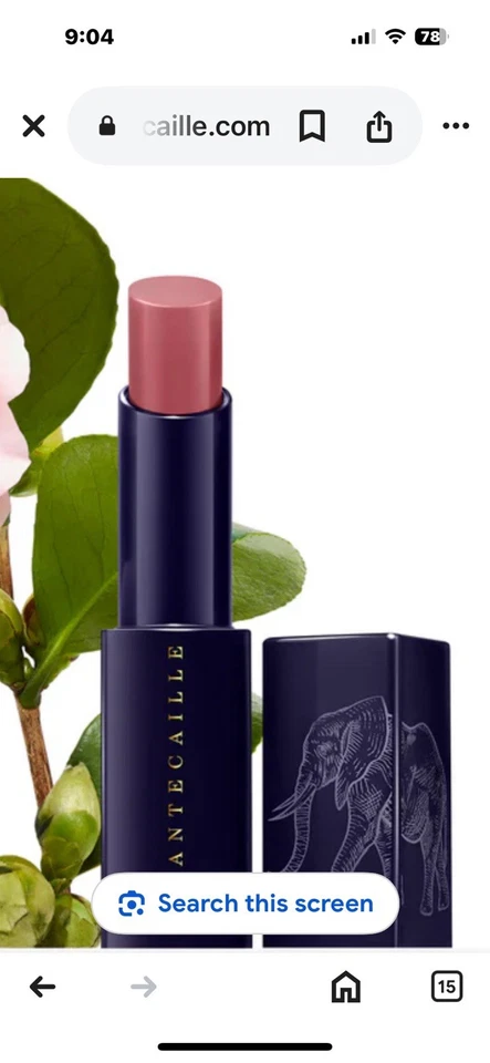 Chantecaille Lip Veil HoneyPot Easy pink nude lipstick new in box - Image 4 of 4