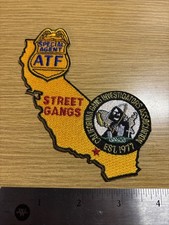 ATF California Street Gangs Association Patch
