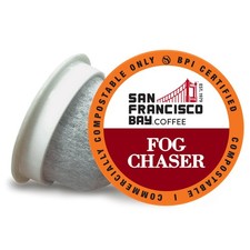 Fog Chaser Coffee Pods 12 Ct   San Francisco Bay OneCup   For Keurig K-Cup Brewe