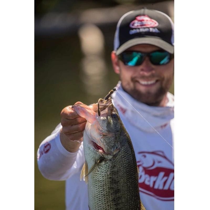 MaxScent Hit Worm Soft Bait Fishing Lure 10 Pack Durable Realistic Action New - Image 5