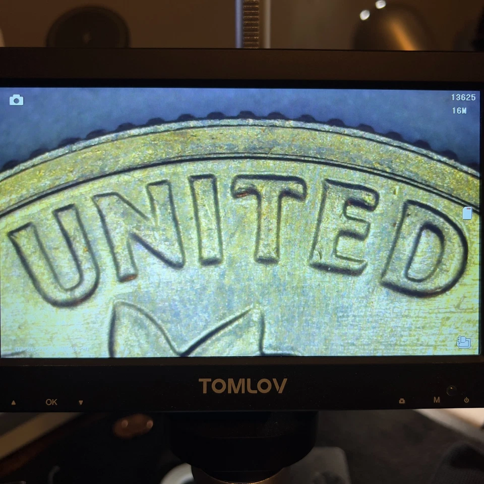 1979-P Roosevelt Dime UNC *Strong DDR* Mint Error Variety (157) - Image 3 of 4