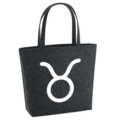 Filzshopper Stier Sternzeichen Zeichen Geschenkidee Stier Geschenk Präsent Mitbr