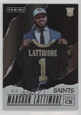 2017 Panini Father's Day Lava Flow 4/5 Marshon Lattimore #60 1m1f