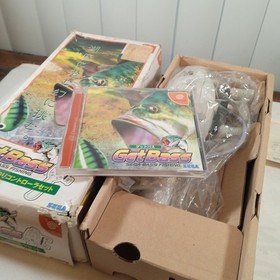 SEGA Dreamcast DC Get Bass Fishing Controller Japan JP CIB