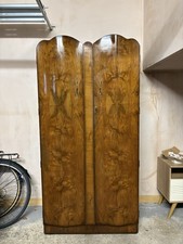 Vintage Mid Century Gentleman's Wardrobe Double Doors