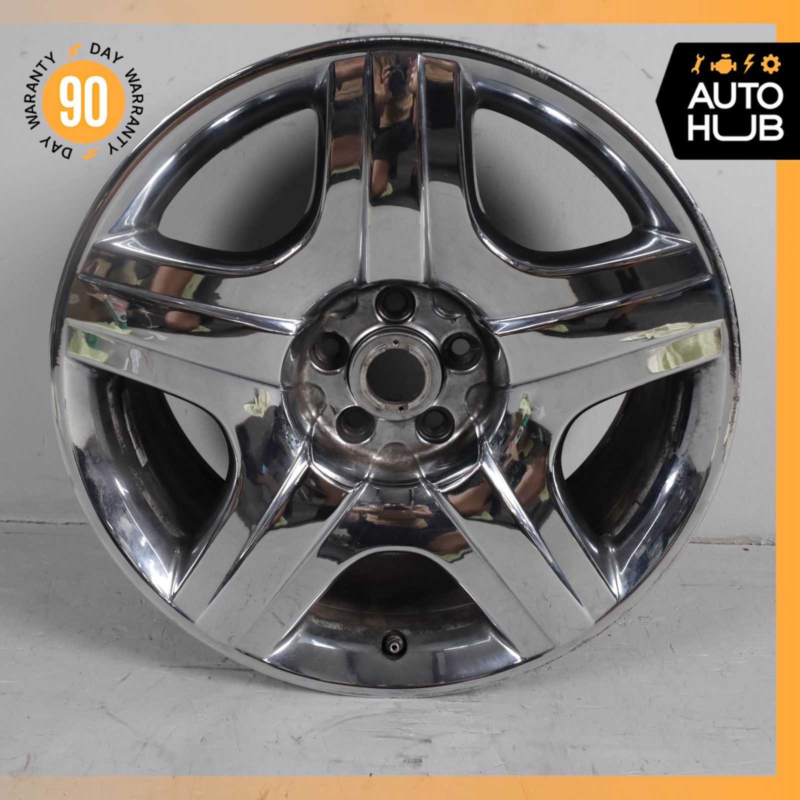 Bentley Continental GT GTC 9 x 19 19" Wheel Rim Chrome 3W0601025J OEM