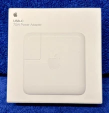 Genuine Apple 70W USB-C Power Adapter MacBook Air iPad iPhone MXN53AM/A A2743