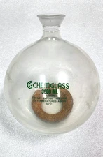 CHEMGLASS  3000mL  Plastic Coated Round Bottom Flask  35/25 Socket  CG-1508-P-36