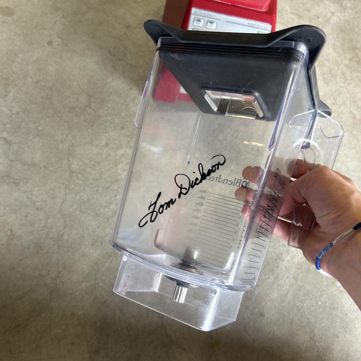 BlendTec Total Blender Red Reconditioned Model ES3 With 36oz