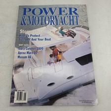 Power & Motoryacht Magazine June 1997 Tiara 29 Aprea Mare 30 Silverton 352