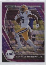2021 Panini Prizm Draft Picks Purple Wave Prizm Terrace Marshall Jr #157 9et