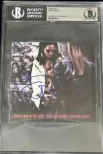Lenny Kravitz Signed Are You Gonna Go My Way CD Booklet BAS Slabbed Autograph