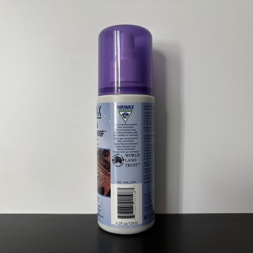 Nikwax | STOFF & LEDER PROOF | 4,2 fl oz / 125ml Flaschen | LOT / BUNDLE OF 3 - Bild 2 von 2