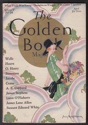 The GOLDEN BOOK 4 1927 H G Wells Hearn Stephen Crane O Henry Rossetti