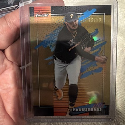PAUL SKENES 2026 Topps Finest Uncommon Gold Refractor /50 Pittsburgh Pirates