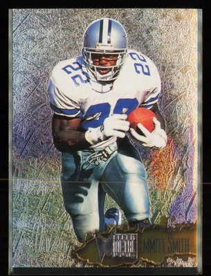1996 Fleer Metal #33 EMMITT SMITH Dallas Cowboys