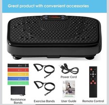 Vibration Plate Exercise Machine-Black color