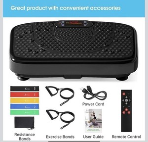 Vibration Plate Exercise Machine-Black color