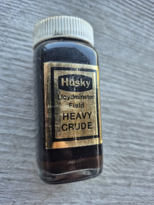 #ad Husky Crude Oil Sample Vintage C $45.00