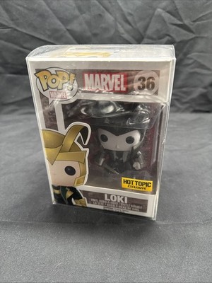 Funko Pop! Vinyl: Marvel - Loki (Helmet) - Hot Topic (HT) (Exclusive) #36 W/ Pro