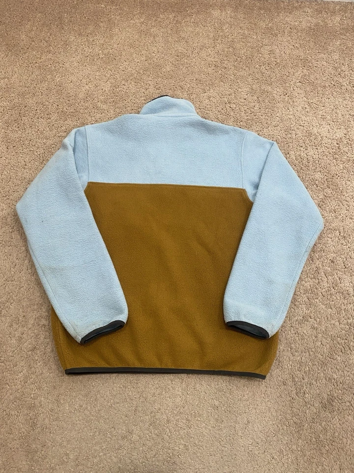 Patagonia Women’s Synchilla Snap-T Fleece Pullover Brown Blue Size Small Outdoor - Image 4 of 4