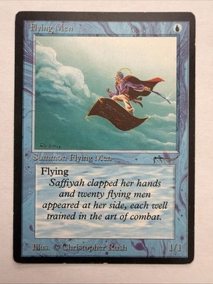 Magic the Gathering Flying Men Arabian Nights MP MTG Vintage 1993