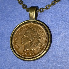 indian head penny pendant