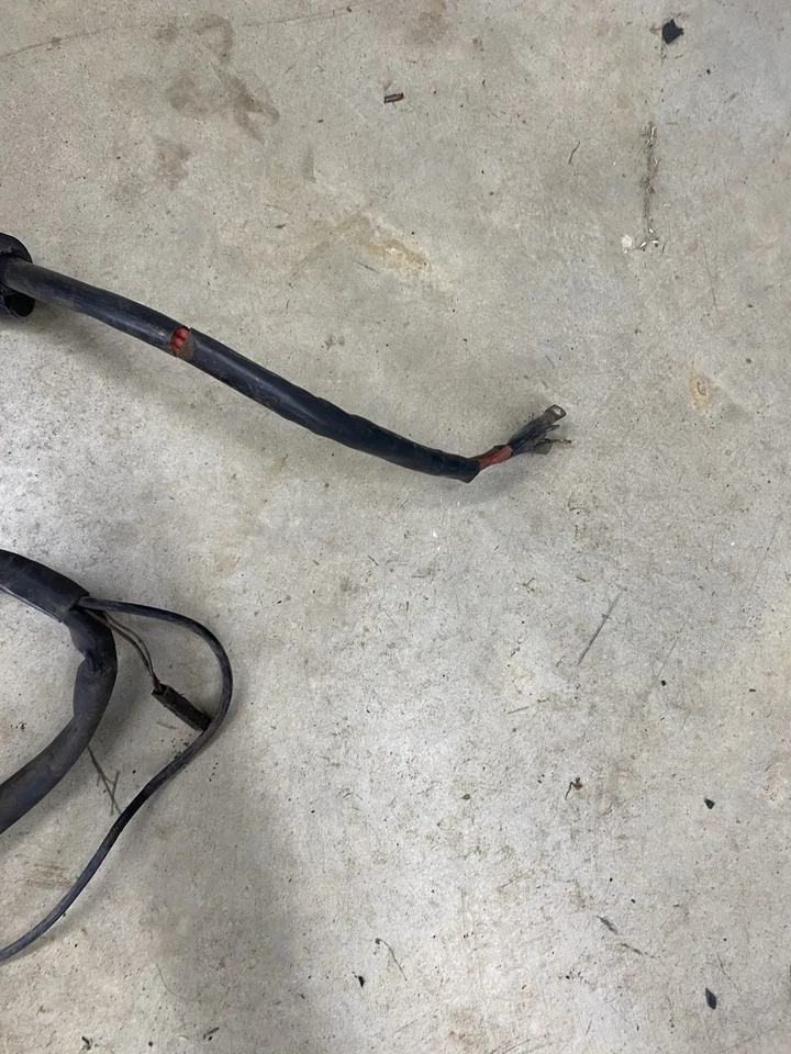 Porsche 944 Turbo 951 1986 bahía de motor, faros, ventiladores de refrigeración arnés de cableado Foto 4 de 4