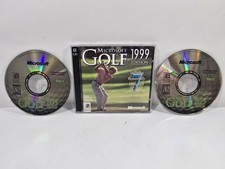 Microsoft Golf 1999 Edition 2 Disc Complete PC, 1999 Vintage