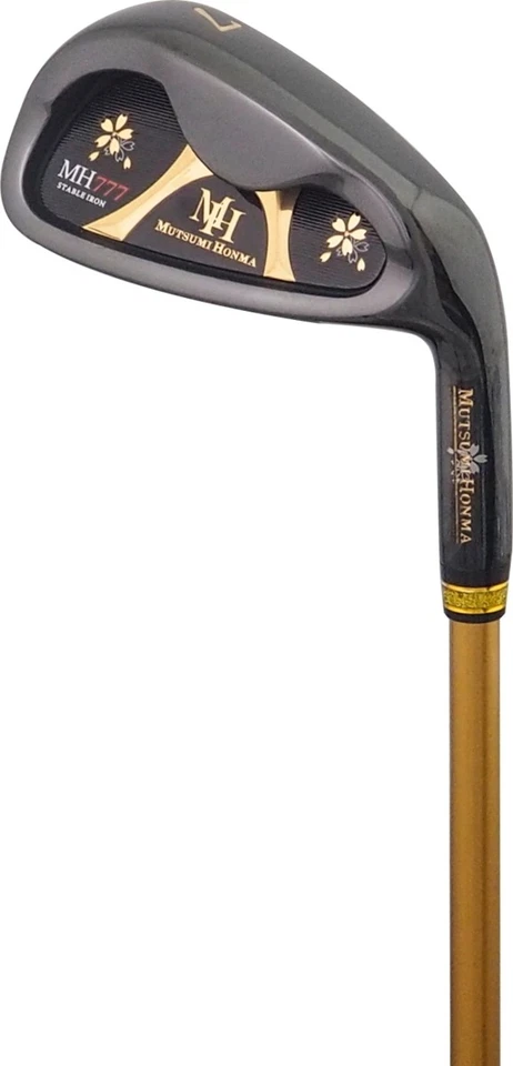 MUTSUMI HONMA MH-777 One Length Irons Black IP 6 pcs 5-9.PW Carbon(R) - Image 2 of 4
