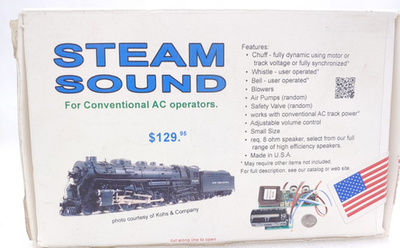 #ad Dallee Electronics Steam Sound 1008 NYC amp; #214 Speaker AC DC Made in USA $89.99