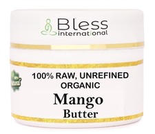 Organic Raw Mango Butter 100 Pure,Natural  Unrefined Skin Moisturizer For Fac