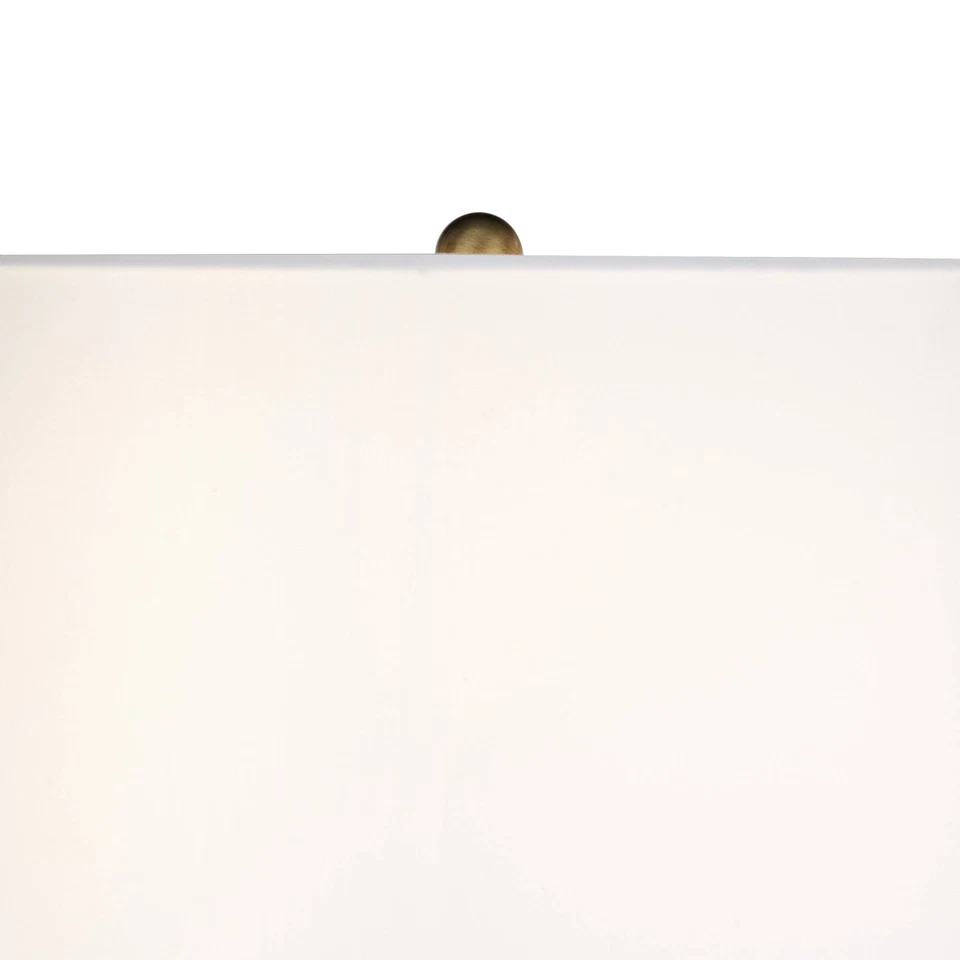 Modern Table Lamp 27" Tall Teal Glaze Ceramic Temple Jar for Bedroom Living Room - Image 3 of 4