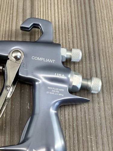 GRACO 288945 AirPro Air Spray Pressure Feed Gun, Compliant, 0.055", 1.4mm Nozzle - Foto 4 di 9