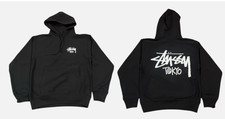 Stussy Men  s Tokyo Chapter Hoodie Black Streetwear Pullover S-5XL Reprint