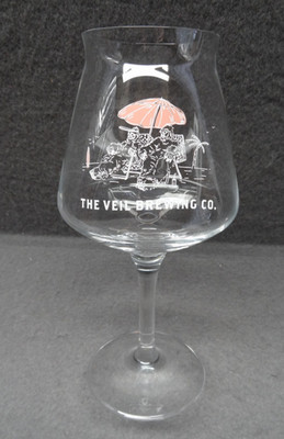 The Veil Brewing Brewery Teku Yeti Forever Summer Stem Beer Glass Richmond VA