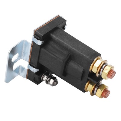 _Car Starter Relay 12V 500A Red Copper Binding Post For Multi Battery System