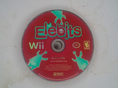 Elebits Nintendo Wii Disk Only Official Konami Release | eBay