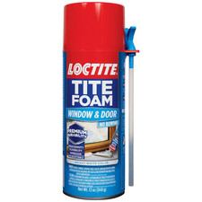 TITE FOAM 12oz Bright White Spray Foam Insulating Sealant for Windows  Doors