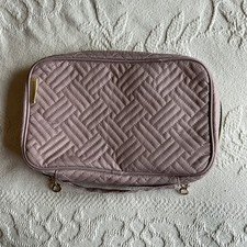 NWOT Bagsmart Jewelry Organizer Bag Travel Case Necklace Earring Nude Medium