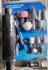 13 PIECE JOBSMART,SPINDLE LOCK AIR & DIE GRINDER KIT( 2360120) NEW!!  (B-1)
