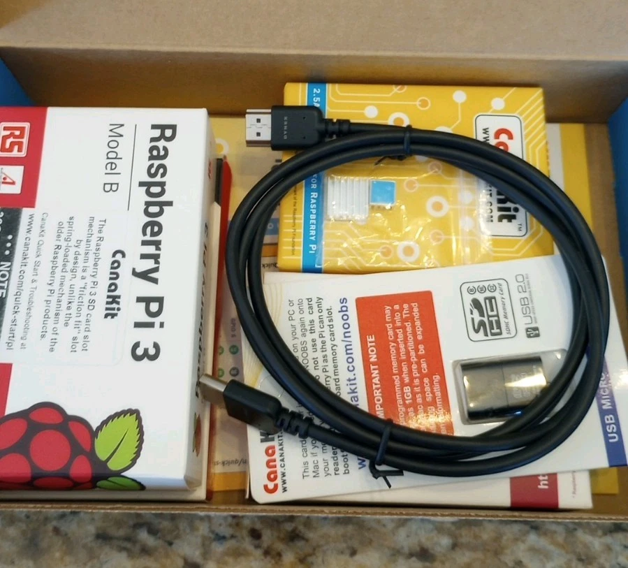 CanaKit Raspberry Pi 3 Complete Starter Kit 32GB, Black Case - Image 3 of 4